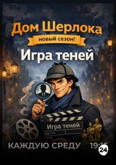 Афиша мероприятия Квиз "Дом Шерлока". Сезон "Игра теней"